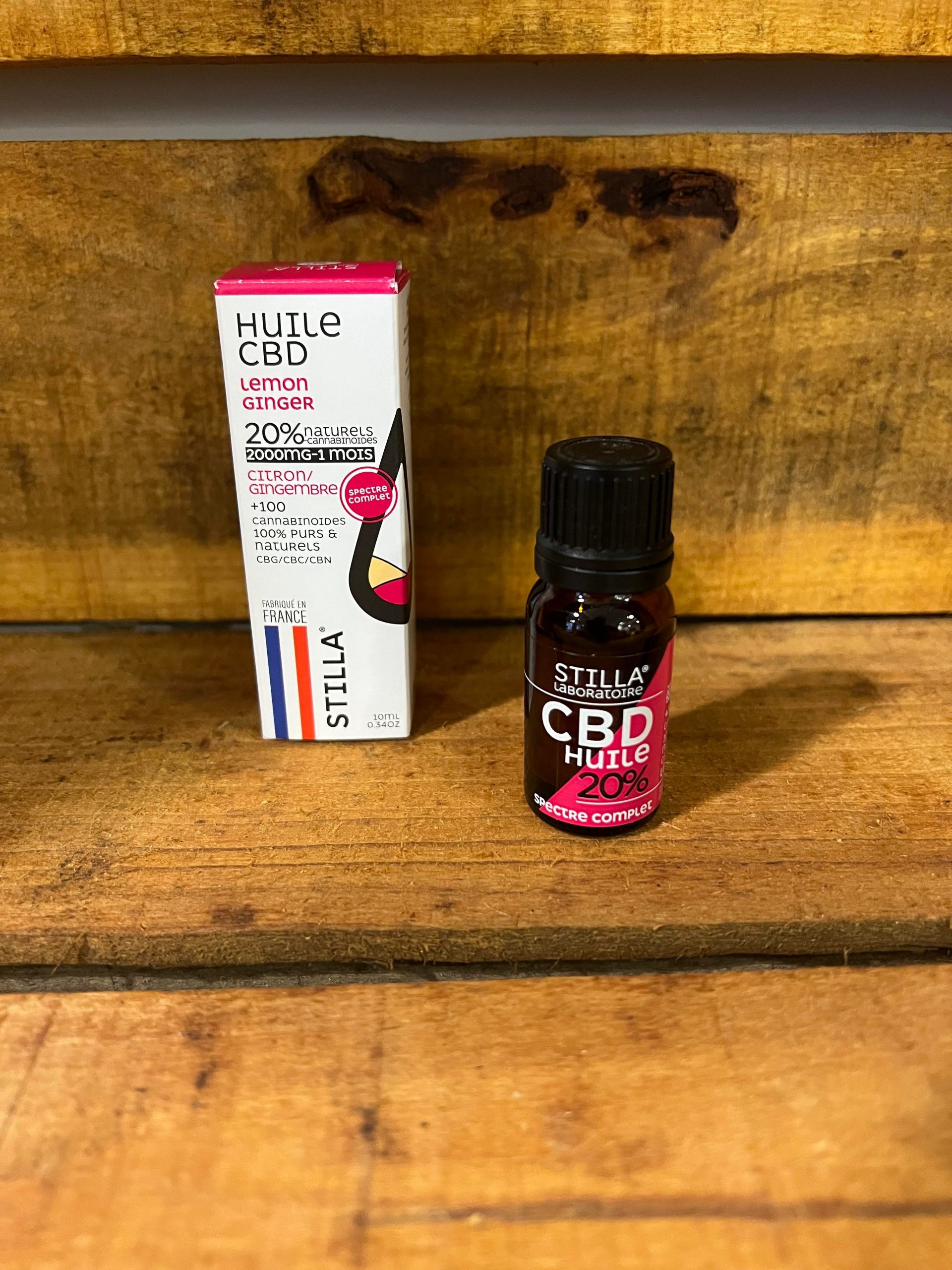 Huile CBD - Lemon Ginger Bio 20%