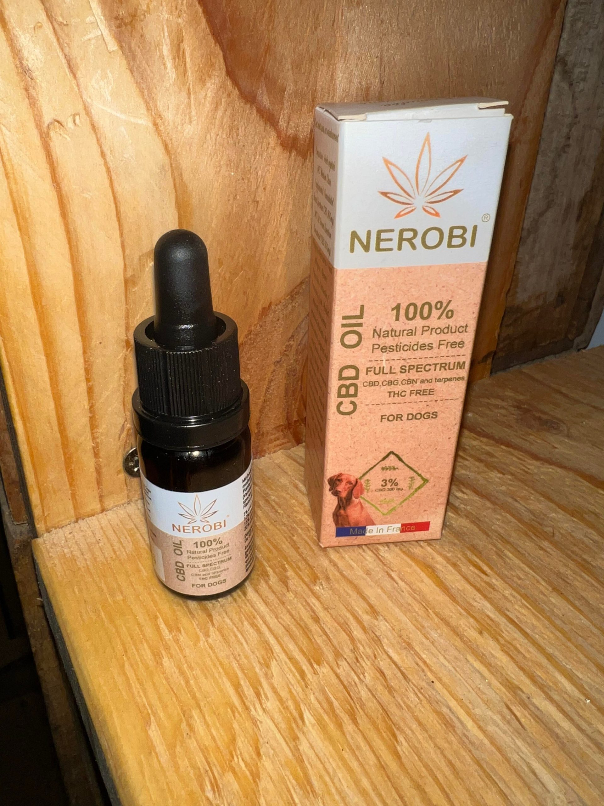 Huile de CBD pour chien