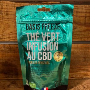 Thé vert cbd bio Oasis Freeze – Rest in Tizz