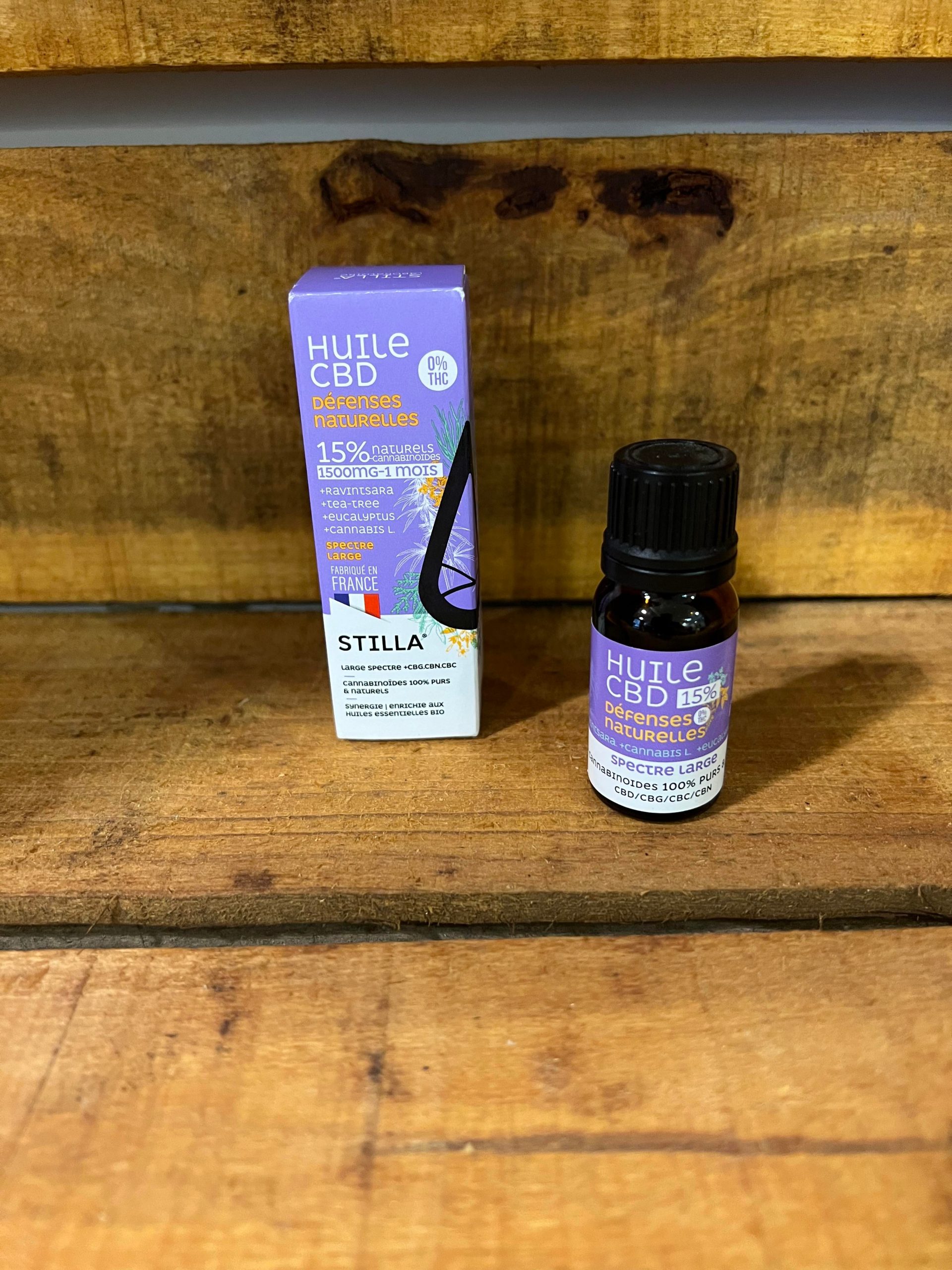 Huile CBD – Défenses Naturelles – 0% THC