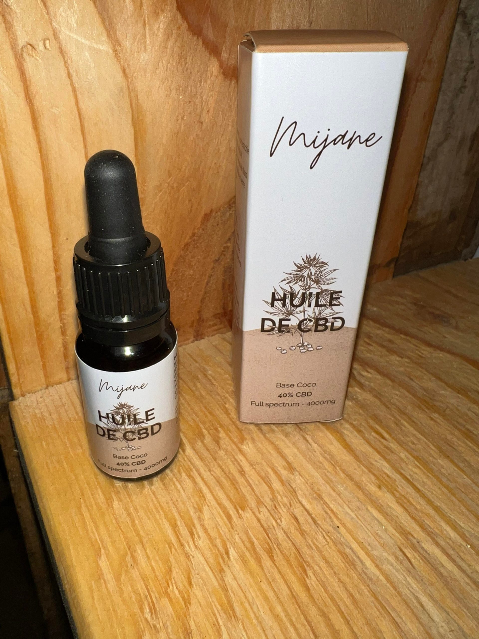 Huile de Chanvre Full Spectrum – base coco