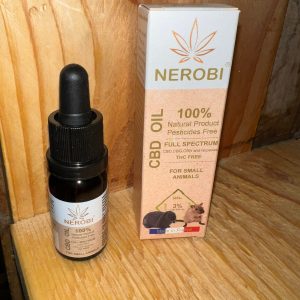 Huile de CBD pour petits animaux