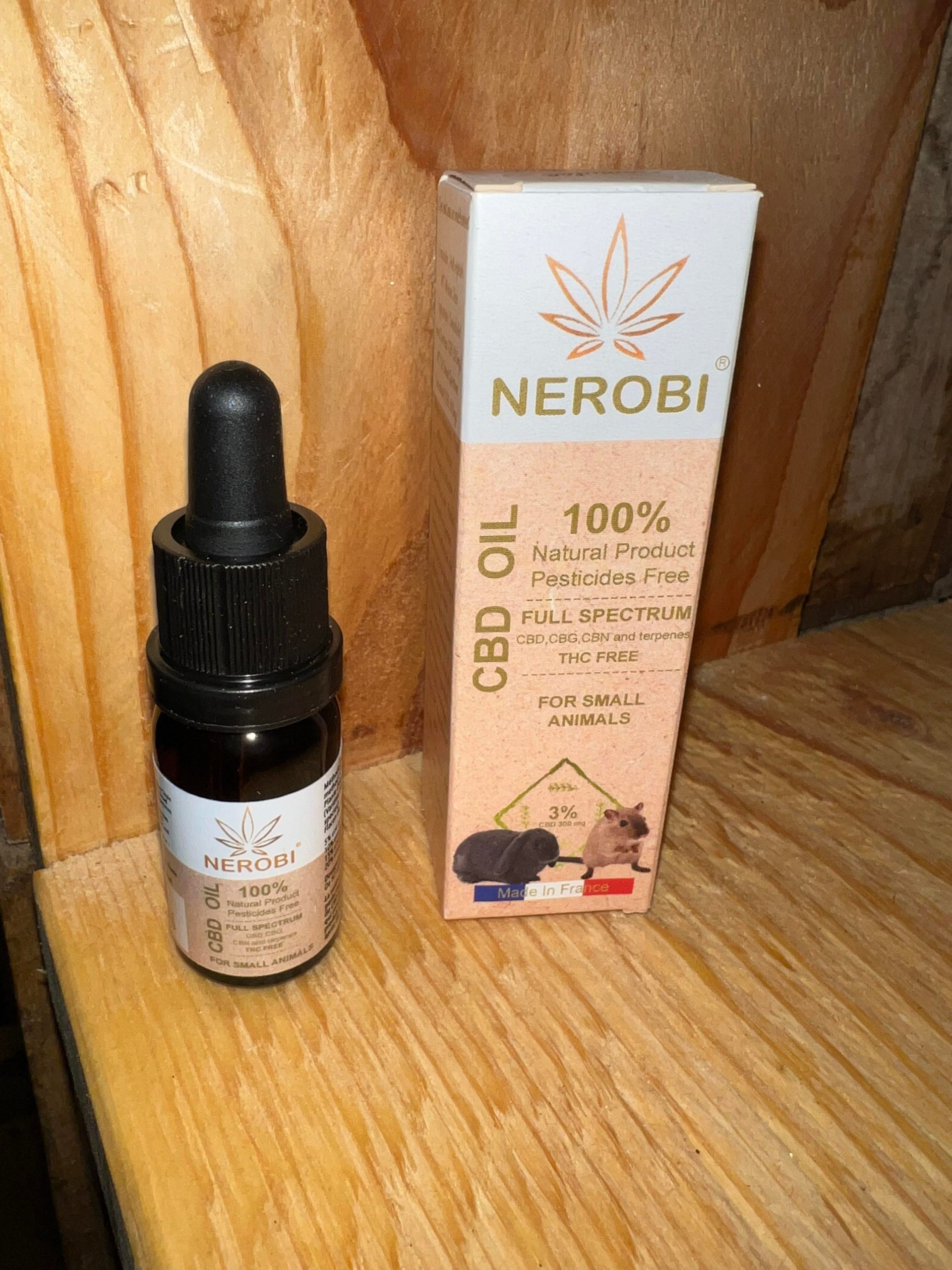 Huile de CBD pour petits animaux