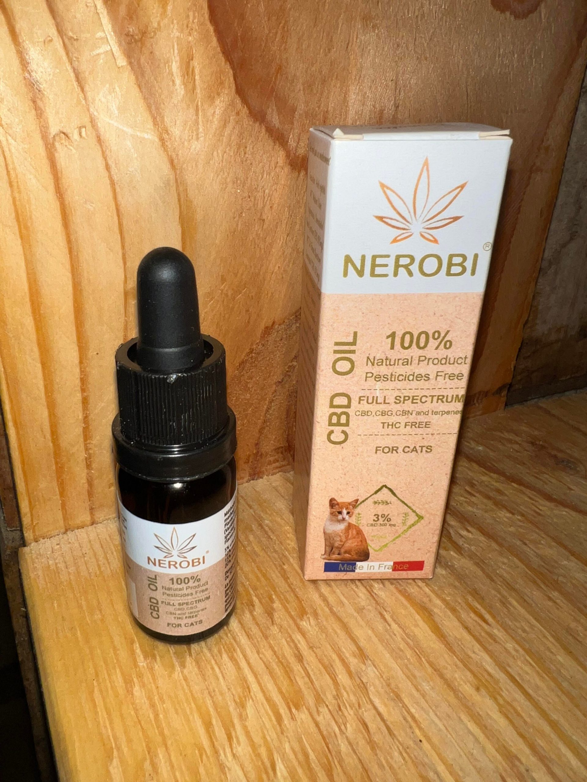 L’Huile de CBD 3% pour les Chats