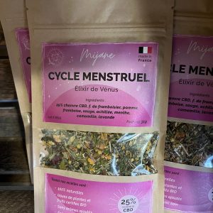 Infusions CBD 25% MIJANE - Cycle Menstruel