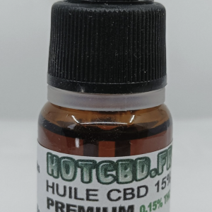 HUILE CBD FULL SPECTRUM MCT 15% CBD, CBG, CBN, 0,15%THC