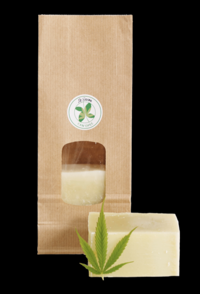 Le Savon bio à l’huile de chanvre CAN’OPEE