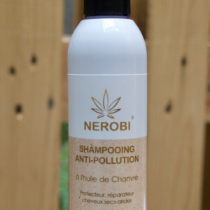 SHAMPOING 100 % NATUREL À L’HUILE ANTI-POLLUTION, NEROBI