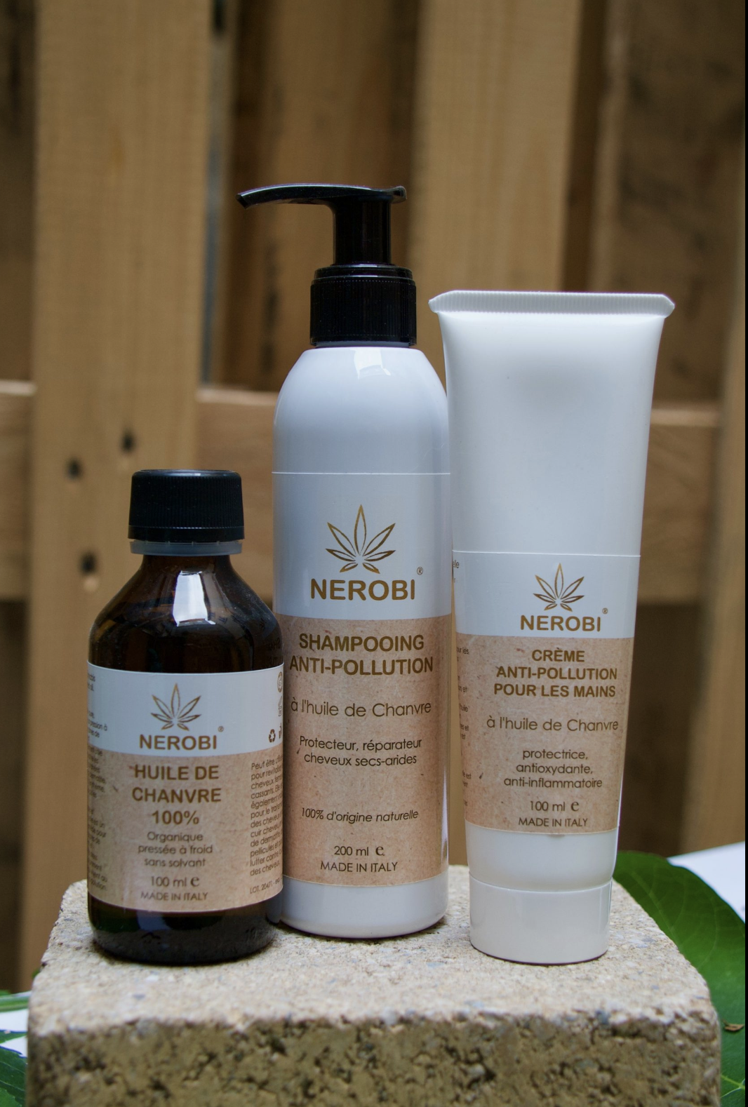 SHAMPOING 100 % NATUREL À L’HUILE ANTI-POLLUTION, NEROBI