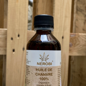 Huile de chanvre CBD Pure Nerobi naturelle à 100 %